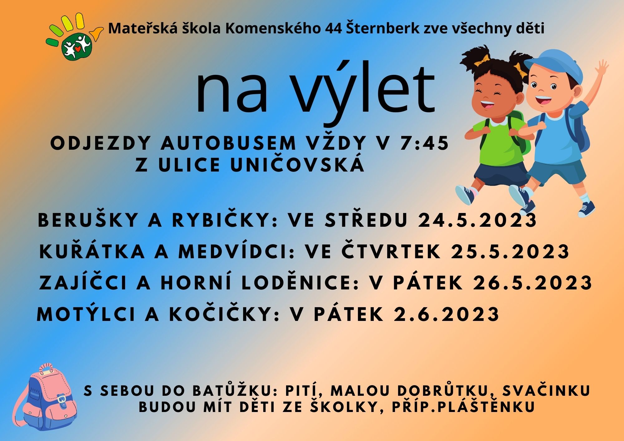 výlety výlety